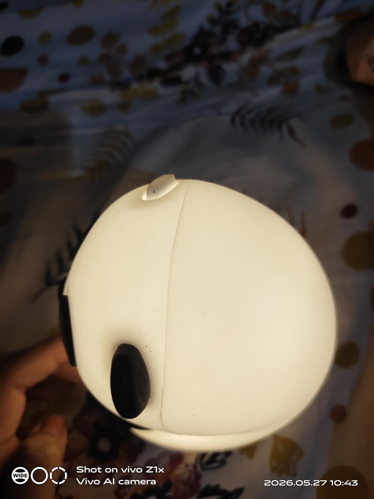Panda 7-Color LED Silicone Touch Lamp with Rechargeable Night light