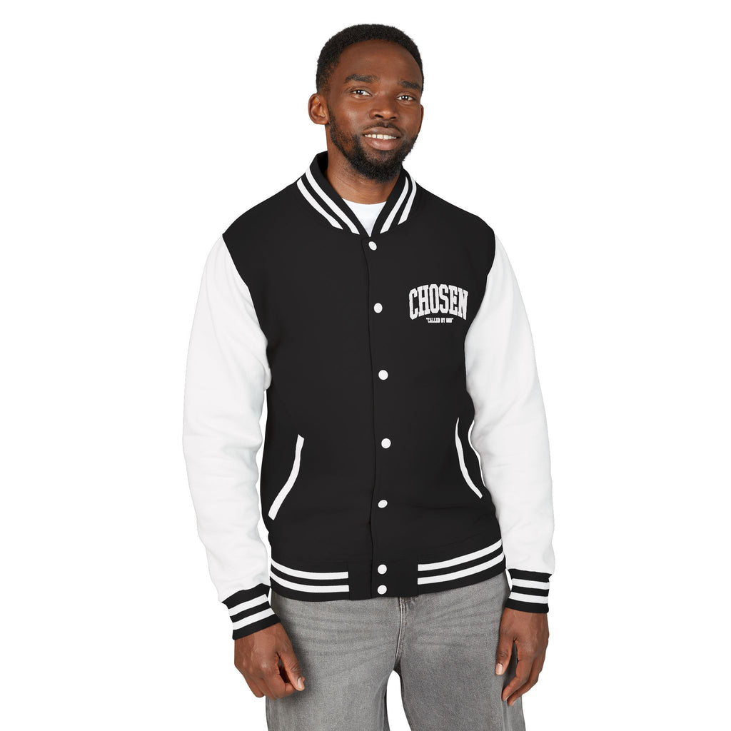 London Big Ben Union Jack Letterman Jacket