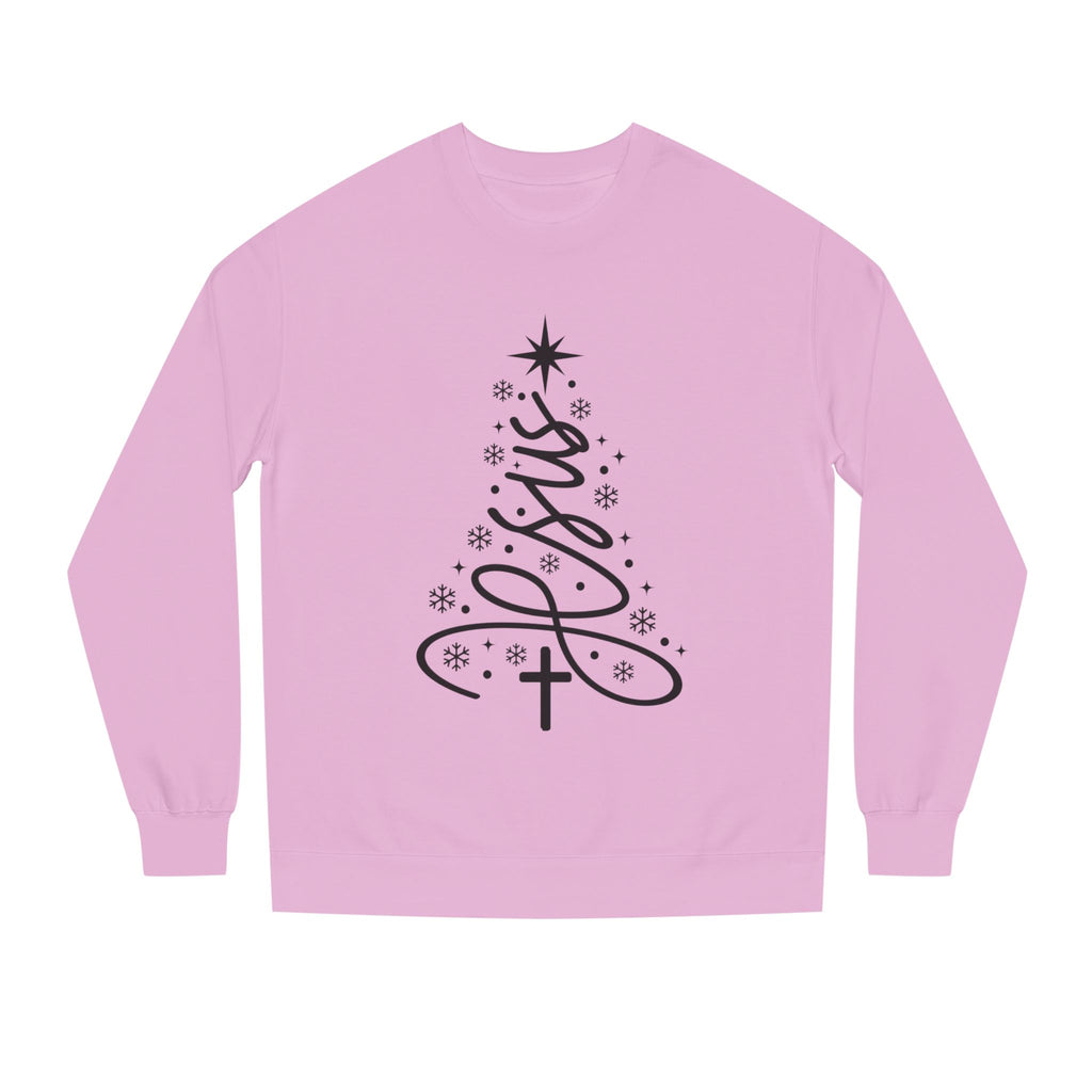 Minimalist Christmas Tree Crew Neck Sweatshirt