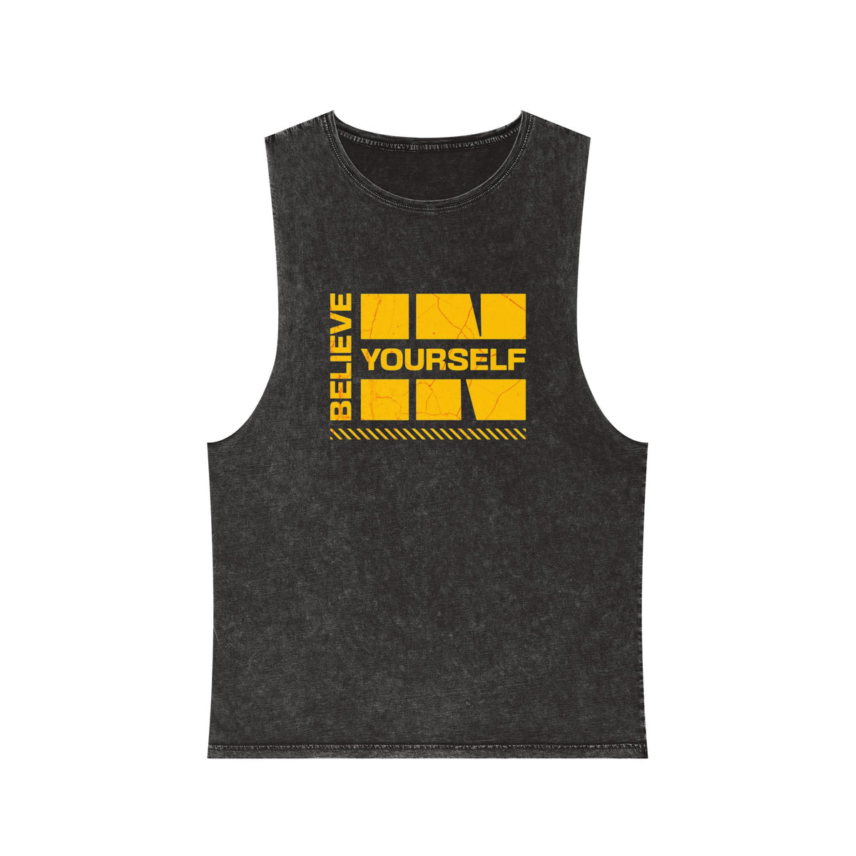 Believe in Yourself Stonewash Tank Top
