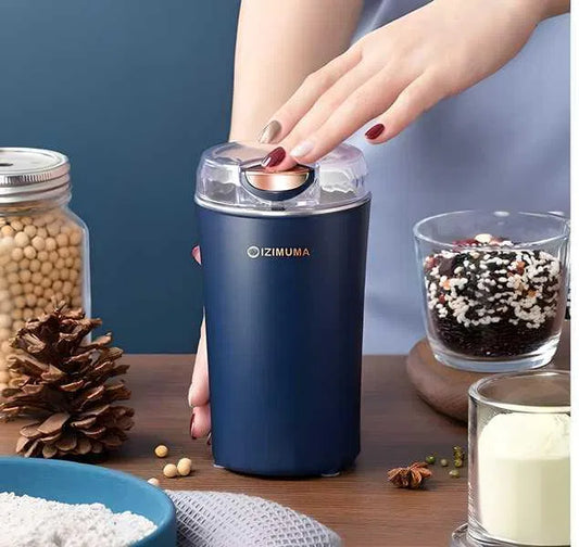Mini Mixture Grinder Stainless Steel 4Blade Mixer Under 1000 Electric Mixer Grinder for Coffee Spices Herbs & Masala Portable Grinder